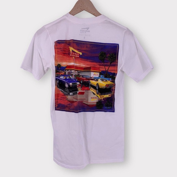 In-N-Out Burger Nevada Golden Hour Muscle Car T-Shirt S - Picture 3 of 8